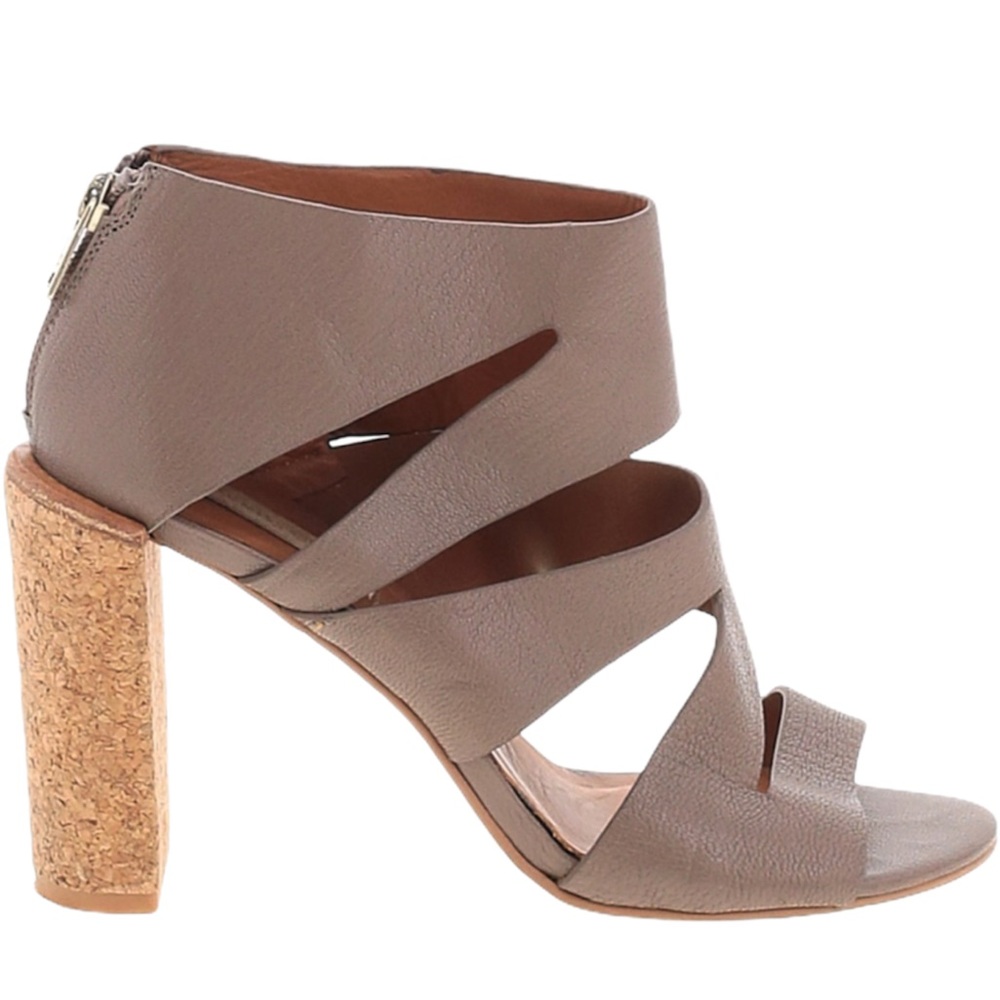 See by Chloe block heel sandals sz 9